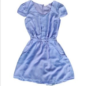 Pins & Needles Chiffon Slit-Back Dress